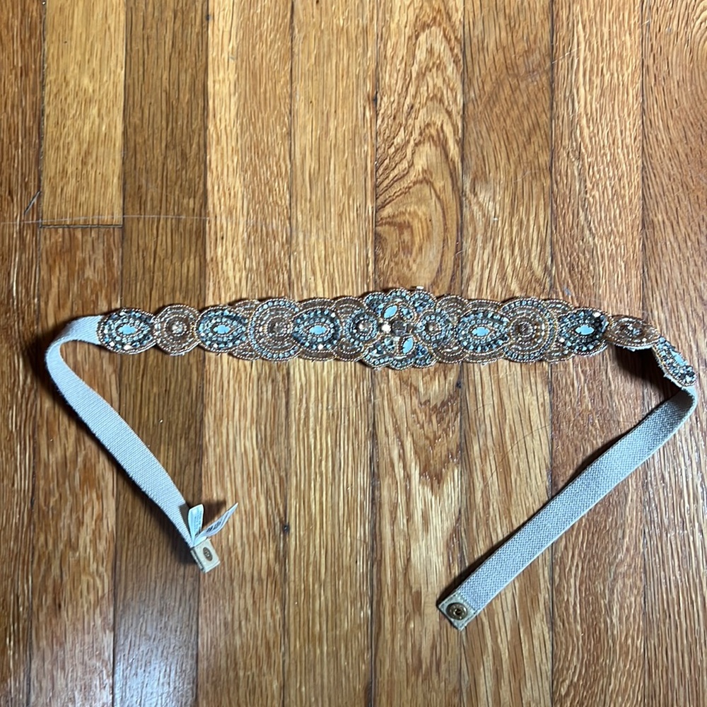 Glint waist belt rhinestone